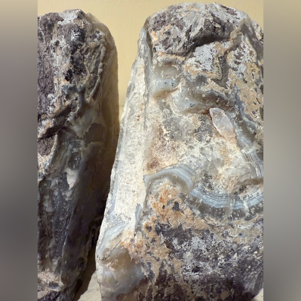 Agate Stone Bookends - Picture 8 of 9